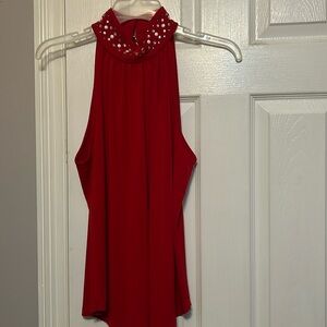 Red shirt with bling